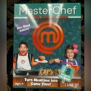 Master Chef Family Cooking Game. Turn Mealtime into Game Time! Board Game- NEW
